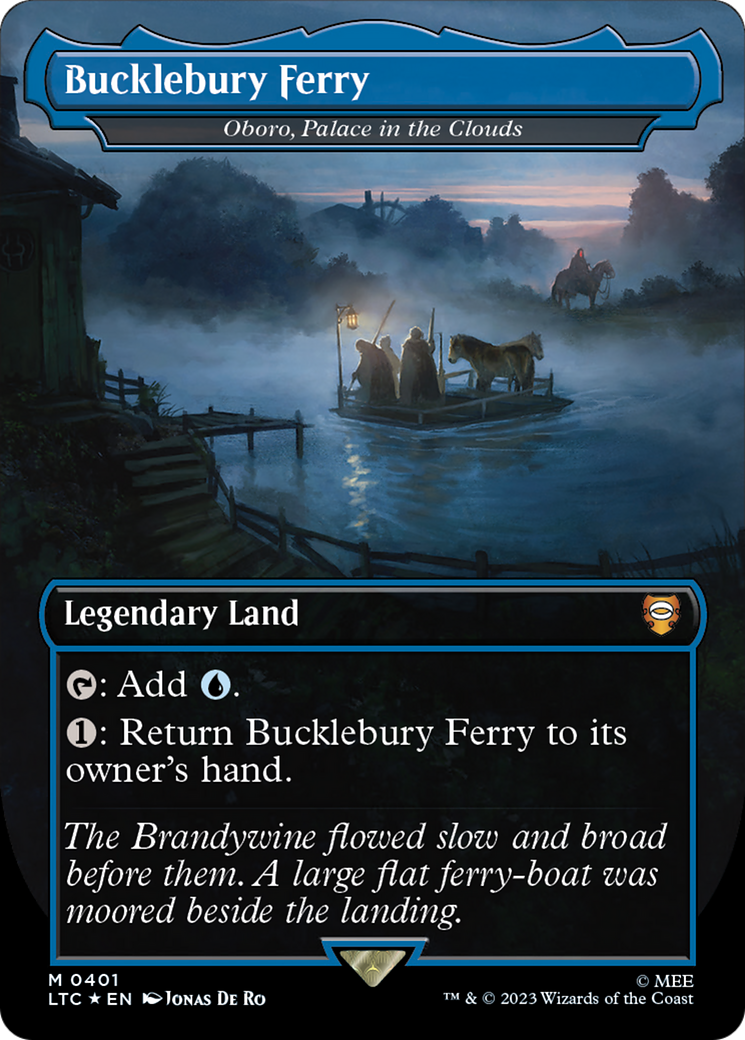 Bucklebury Ferry - Oboro, Palace in the Clouds (Surge Foil Realms and Relics) [The Lord of the Rings: Tales of Middle-Earth Commander] | The CG Realm