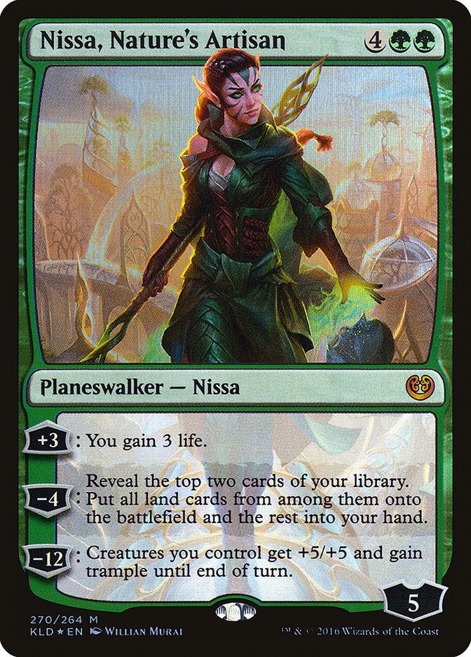 Nissa, Nature's Artisan [Kaladesh] | The CG Realm