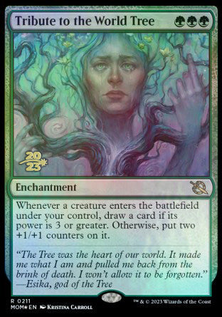 Tribute to the World Tree [March of the Machine Prerelease Promos] | The CG Realm