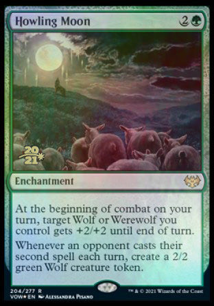 Howling Moon [Innistrad: Crimson Vow Prerelease Promos] | The CG Realm