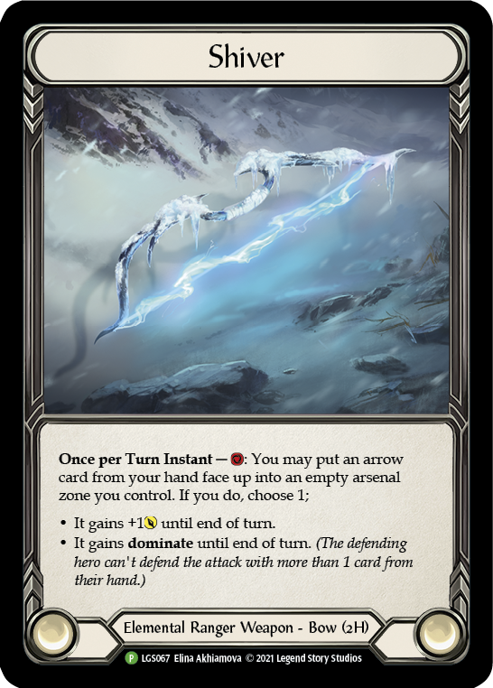 Shiver [LGS067] (Promo)  Cold Foil | The CG Realm