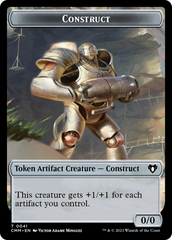 Thopter // Construct (41) Double-Sided Token [Commander Masters Tokens] | The CG Realm