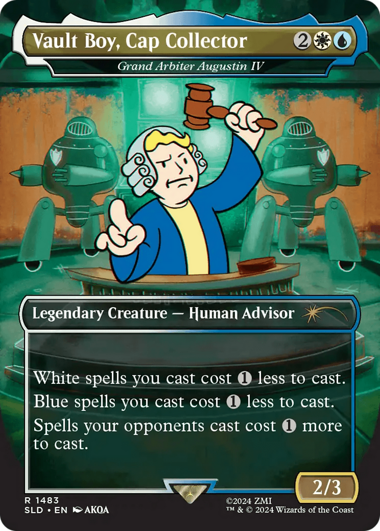 Vault Boy, Cap Collector - Grand Arbiter Augustin IV [Secret Lair Drop Series] | The CG Realm