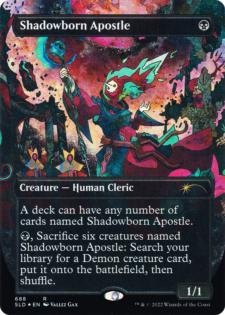 Shadowborn Apostle (688) (Borderless) [Secret Lair Drop Promos] | The CG Realm