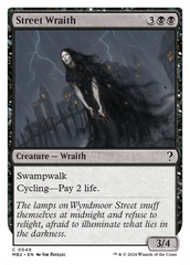 Street Wraith (White Border) [Mystery Booster 2] | The CG Realm