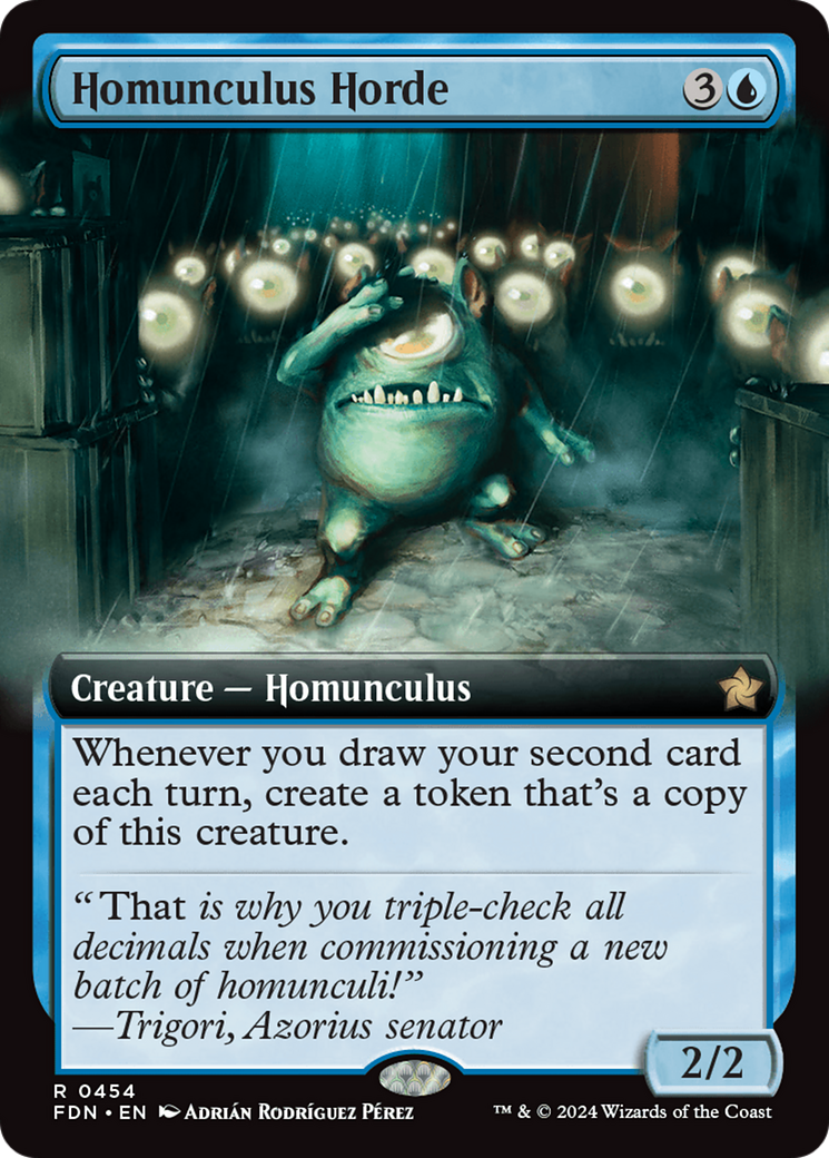 Homunculus Horde (Extended Art) [Foundations] | The CG Realm