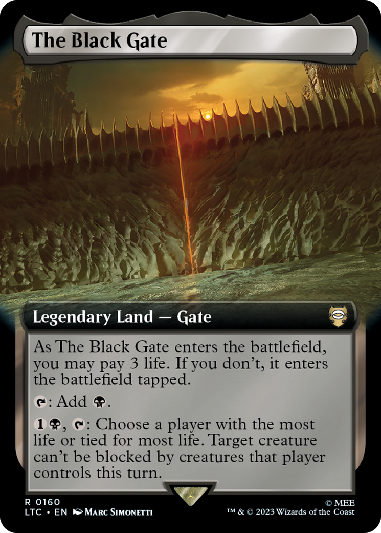 The Black Gate (Extended Art) [The Lord of the Rings: Tales of Middle-Earth Commander] | The CG Realm