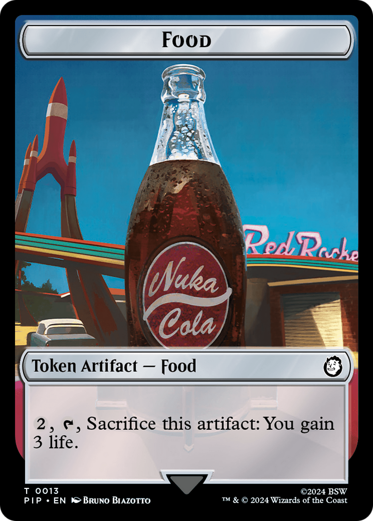 Food (0013) // Wasteland Survival Guide Double-Sided Token [Fallout Tokens] | The CG Realm