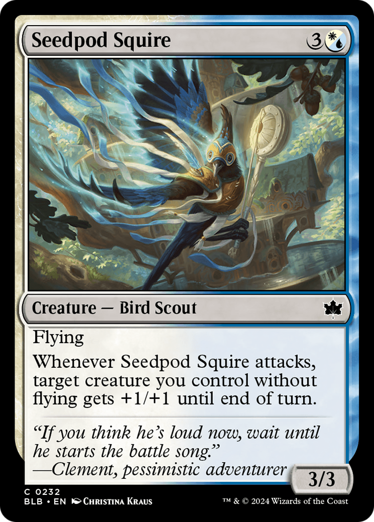 Seedpod Squire [Bloomburrow] | The CG Realm