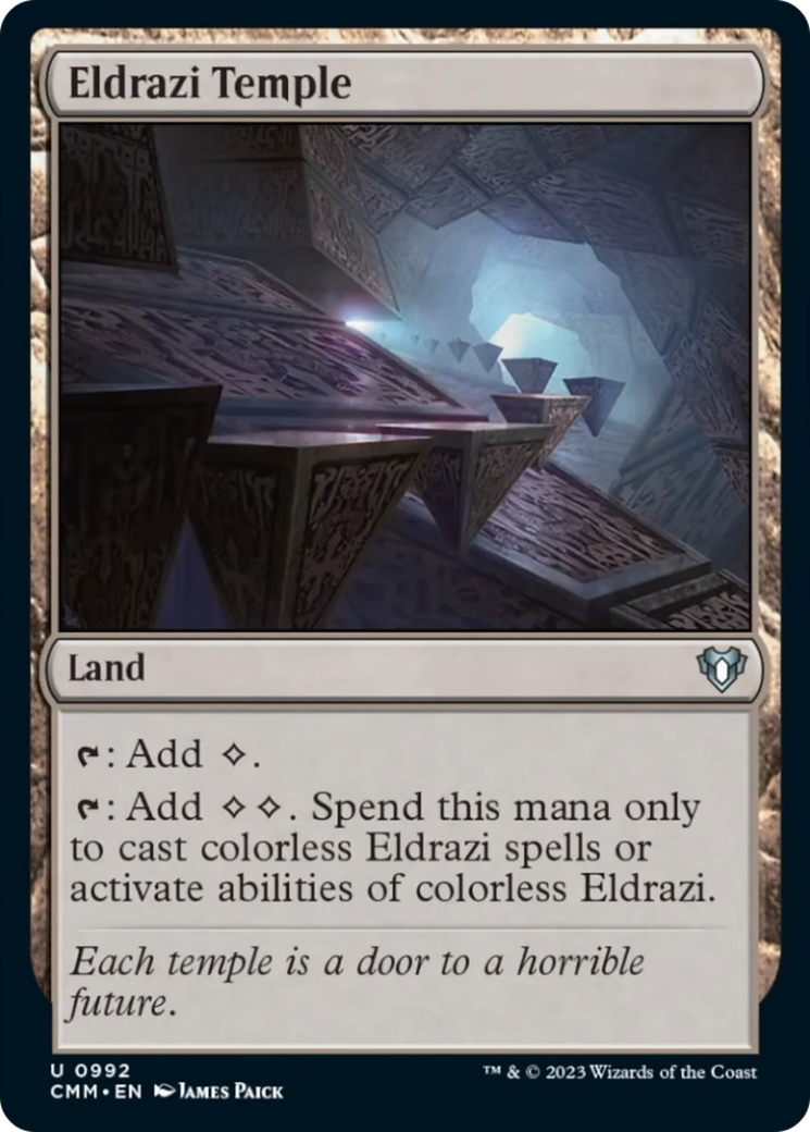 Eldrazi Temple [Commander Masters] | The CG Realm