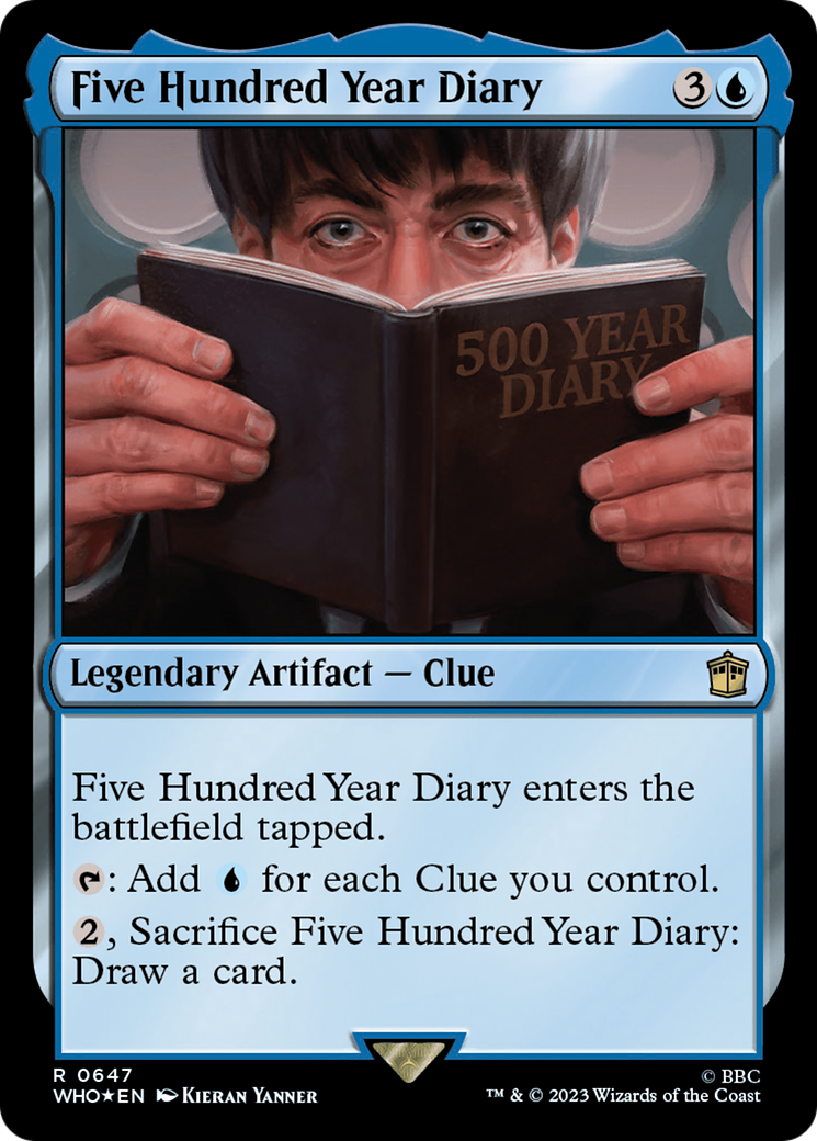 Five Hundred Year Diary (Surge Foil) [Doctor Who] | The CG Realm