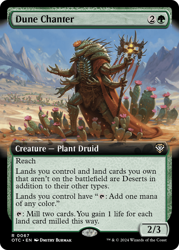 Dune Chanter (Extended Art) [Outlaws of Thunder Junction Commander] | The CG Realm