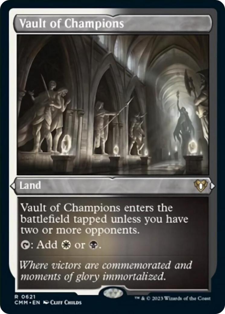 Vault of Champions (Foil Etched) [Commander Masters] | The CG Realm