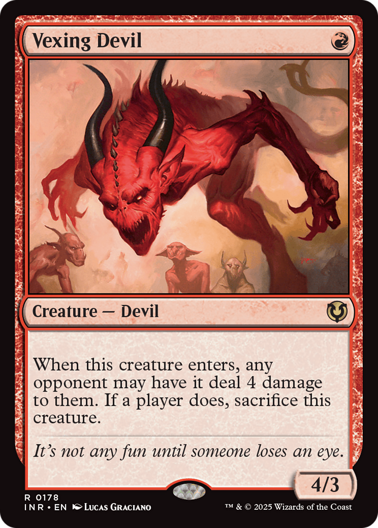 Vexing Devil [Innistrad Remastered] | The CG Realm