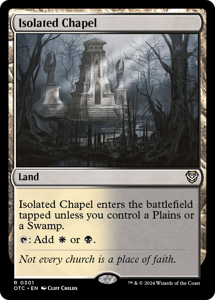 Isolated Chapel [Outlaws of Thunder Junction Commander] | The CG Realm