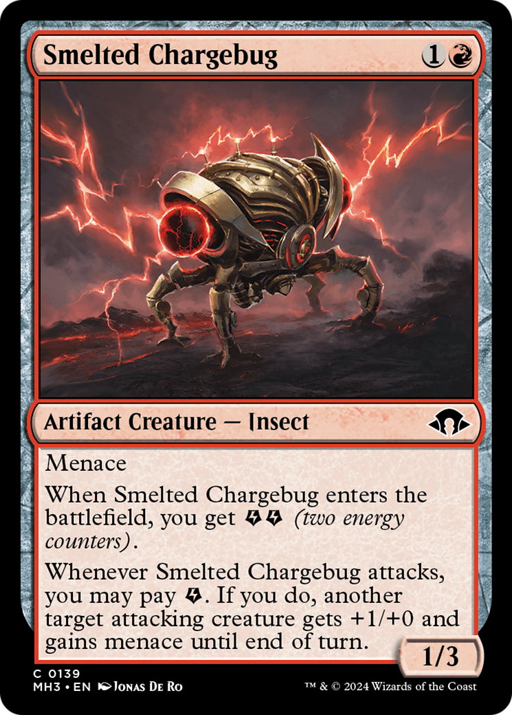 Smelted Chargebug [Modern Horizons 3] | The CG Realm