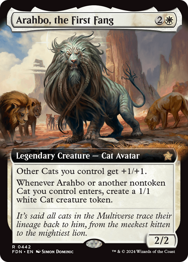 Arahbo, the First Fang (Extended Art) [Foundations] | The CG Realm