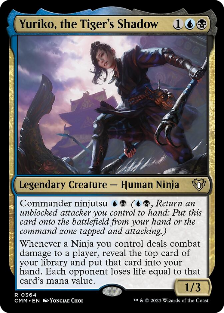 Yuriko, the Tiger's Shadow [Commander Masters] | The CG Realm