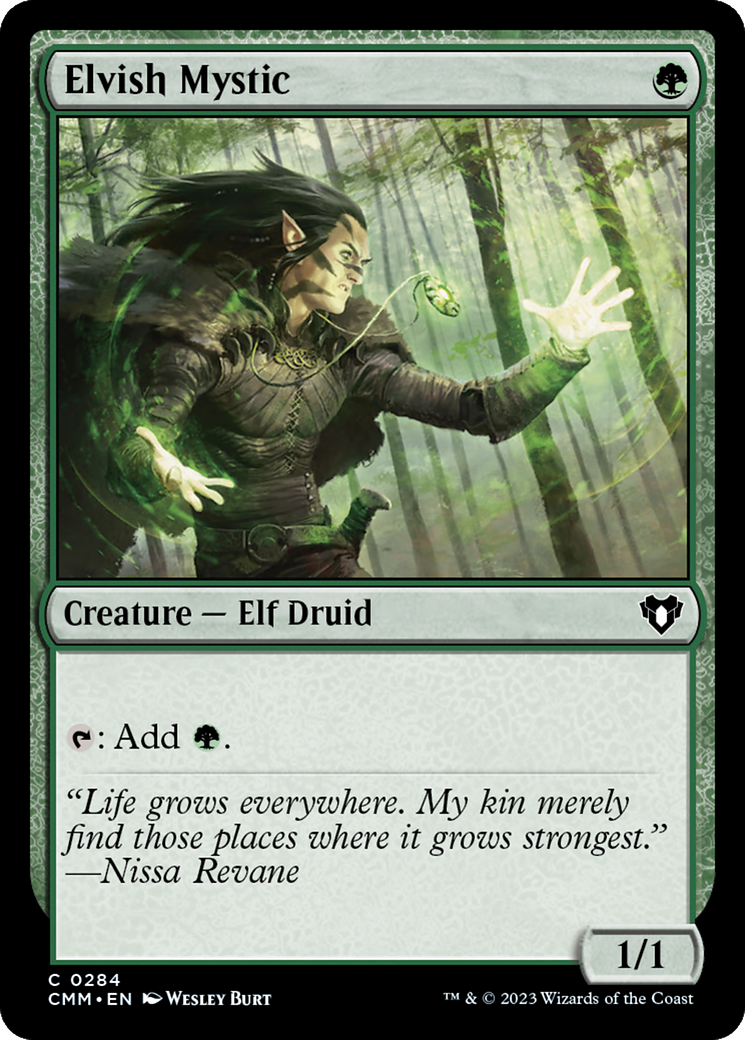 Elvish Mystic [Commander Masters] | The CG Realm