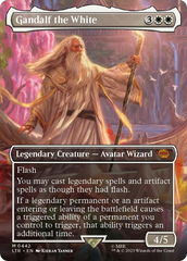 Gandalf the White (Borderless Alternate Art) [The Lord of the Rings: Tales of Middle-Earth] | The CG Realm