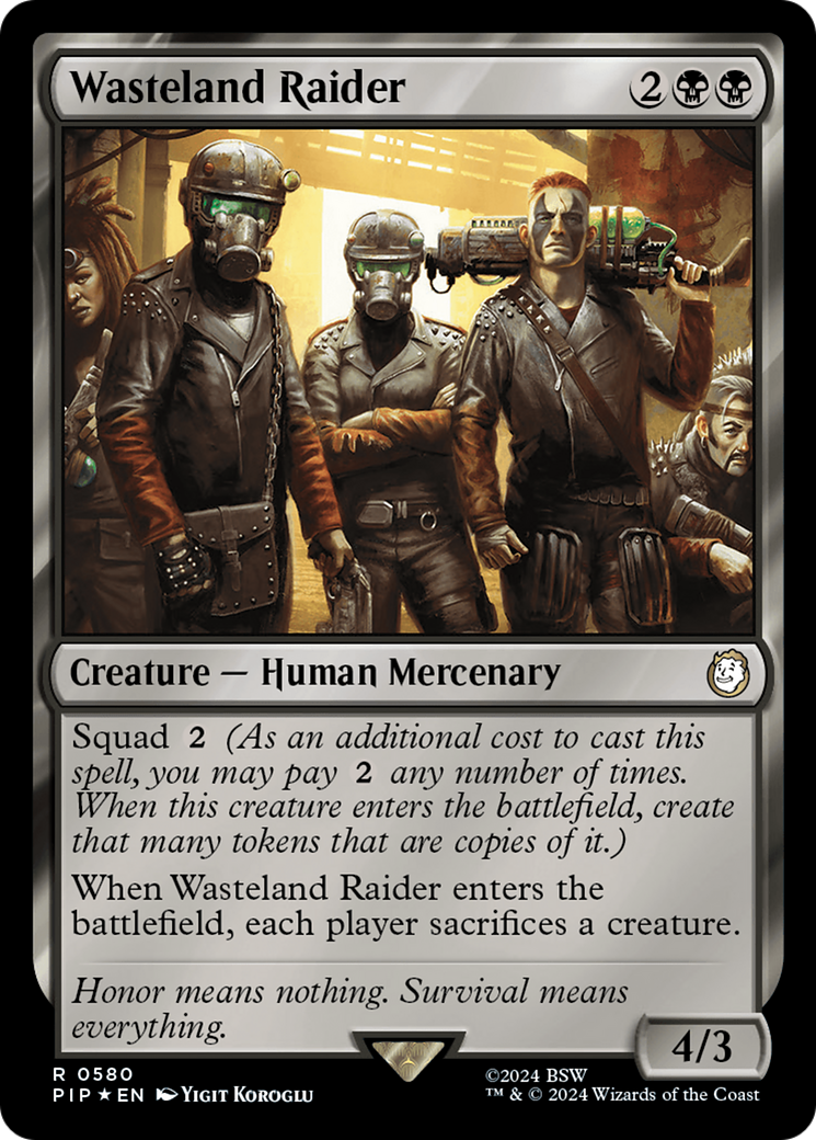 Wasteland Raider (Surge Foil) [Fallout] | The CG Realm