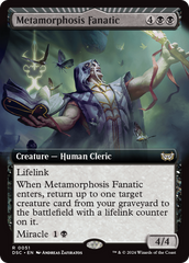 Metamorphosis Fanatic (Extended Art) [Duskmourn: House of Horror Commander] | The CG Realm