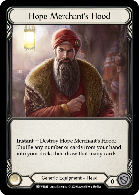 Hope Merchant's Hood [U-WTR151] (Welcome to Rathe Unlimited)  Unlimited Rainbow Foil | The CG Realm