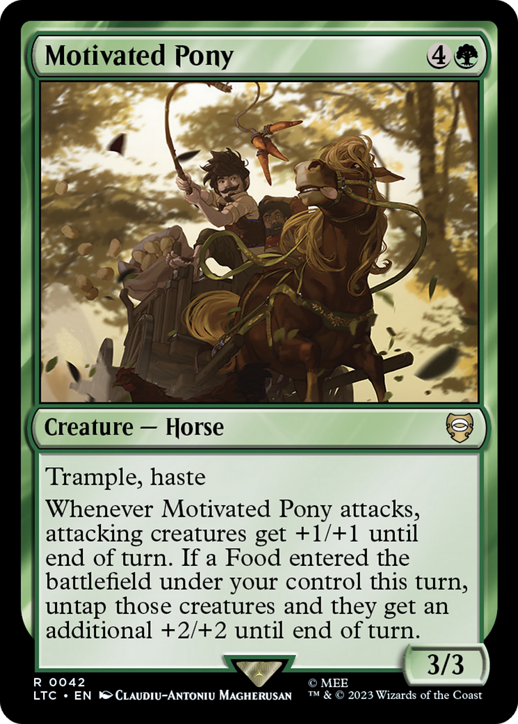 Motivated Pony [The Lord of the Rings: Tales of Middle-Earth Commander] | The CG Realm