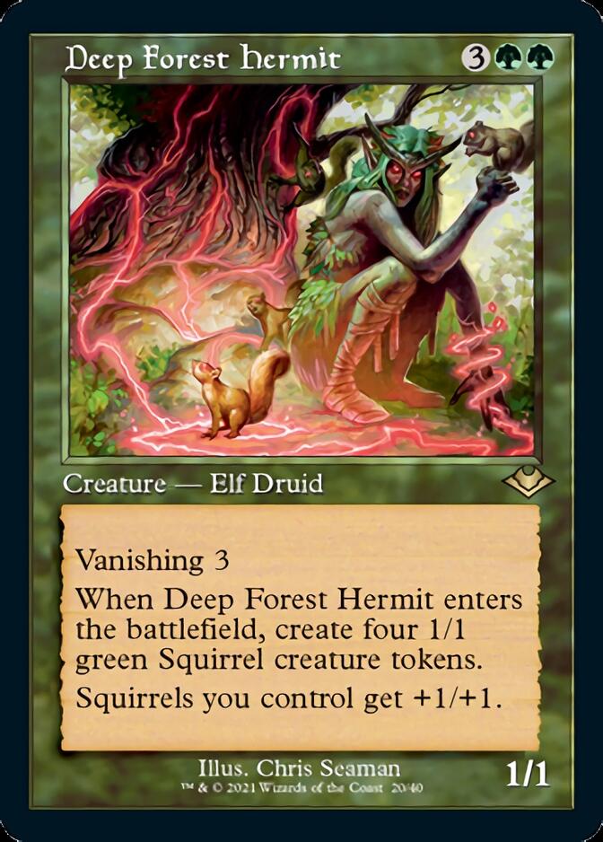 Deep Forest Hermit (Retro Foil Etched) [Modern Horizons] | The CG Realm