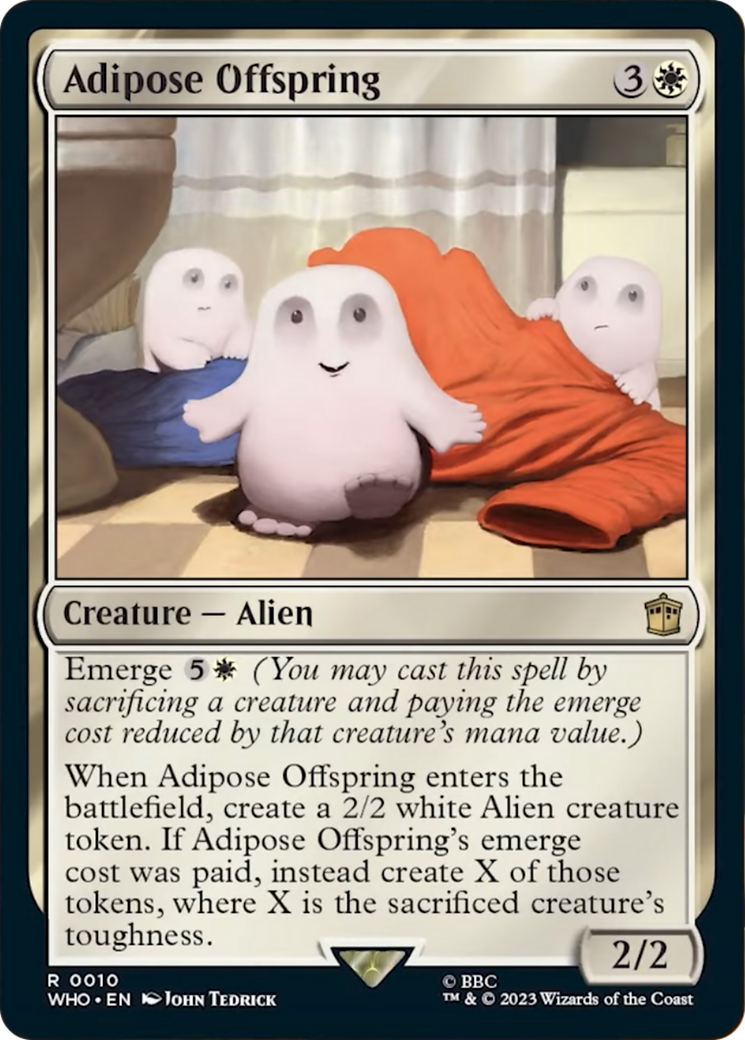 Adipose Offspring [Doctor Who] | The CG Realm