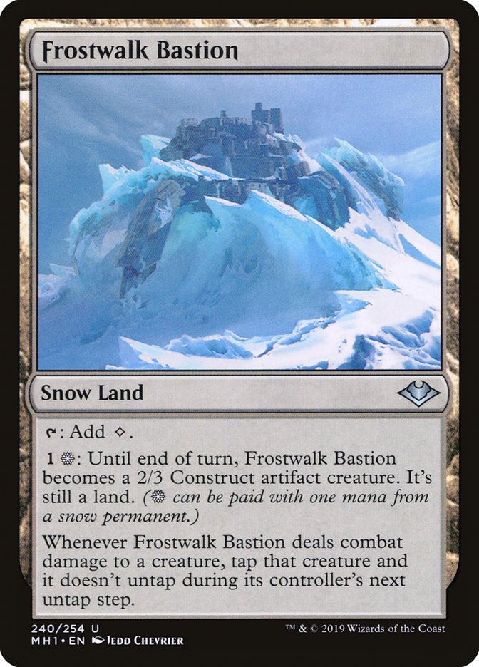 Frostwalk Bastion [Modern Horizons] | The CG Realm