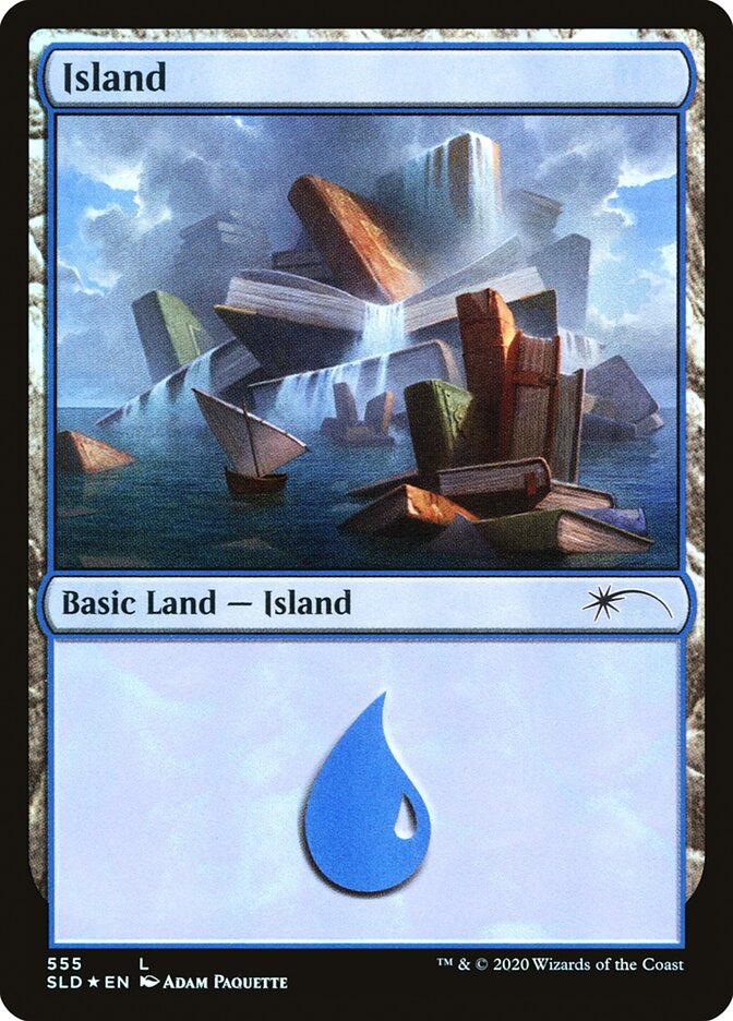 Island (Well Read) (555) [Secret Lair Drop Promos] | The CG Realm