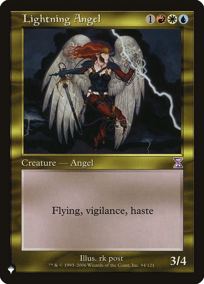 Lightning Angel [The List] | The CG Realm