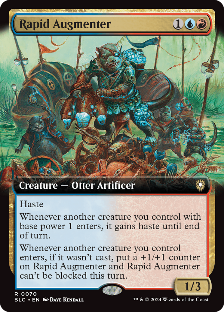 Rapid Augmenter (Extended Art) [Bloomburrow Commander] | The CG Realm