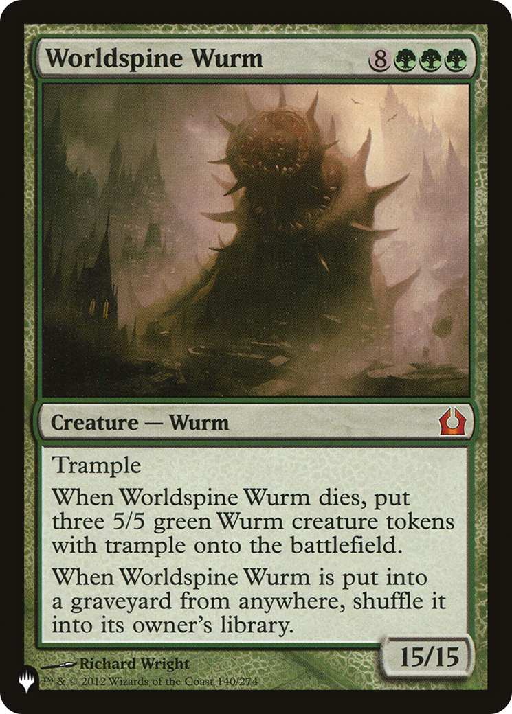 Worldspine Wurm [The List] | The CG Realm