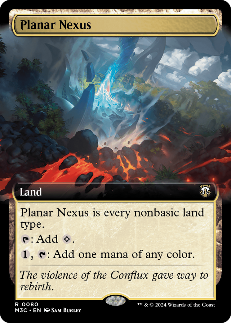 Planar Nexus (Extended Art) [Modern Horizons 3 Commander] | The CG Realm