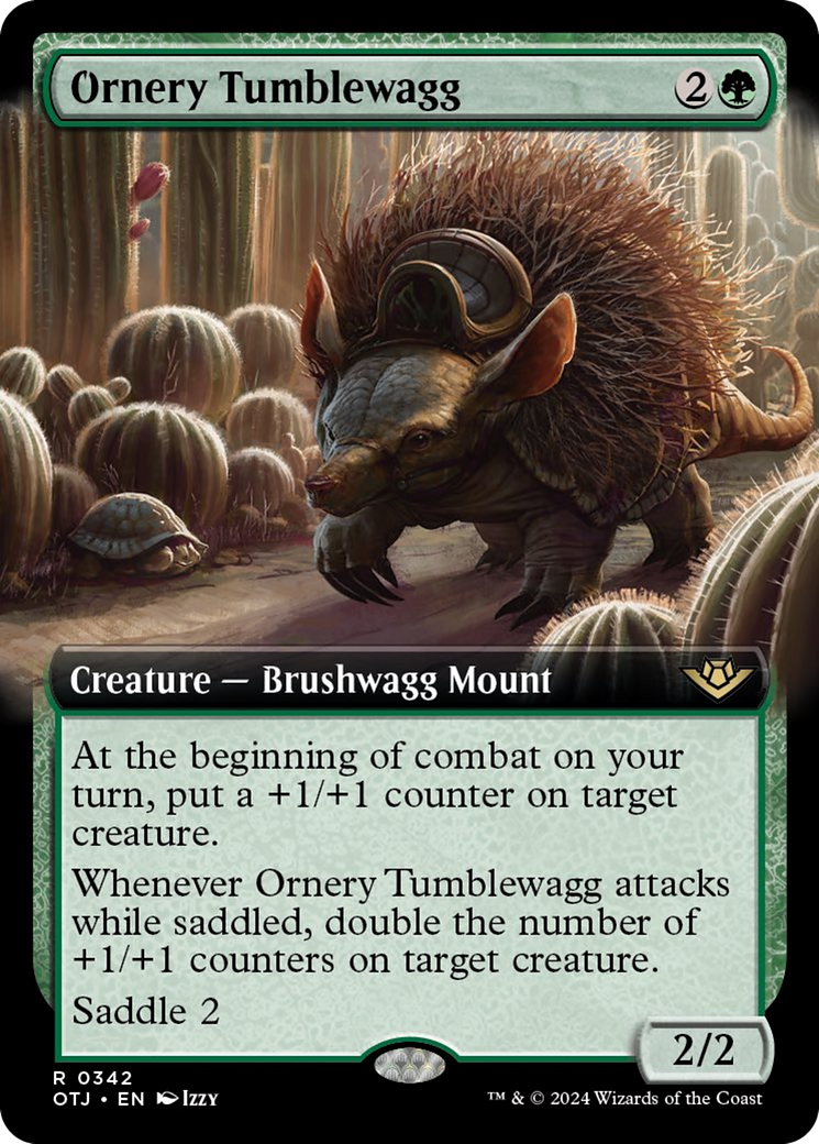 Ornery Tumblewagg (Extended Art) [Outlaws of Thunder Junction] | The CG Realm