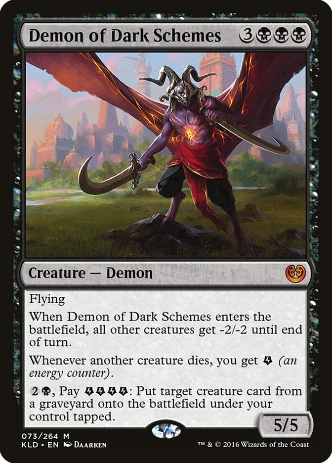 Demon of Dark Schemes [Kaladesh] | The CG Realm