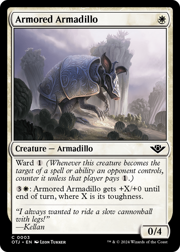 Armored Armadillo [Outlaws of Thunder Junction] | The CG Realm