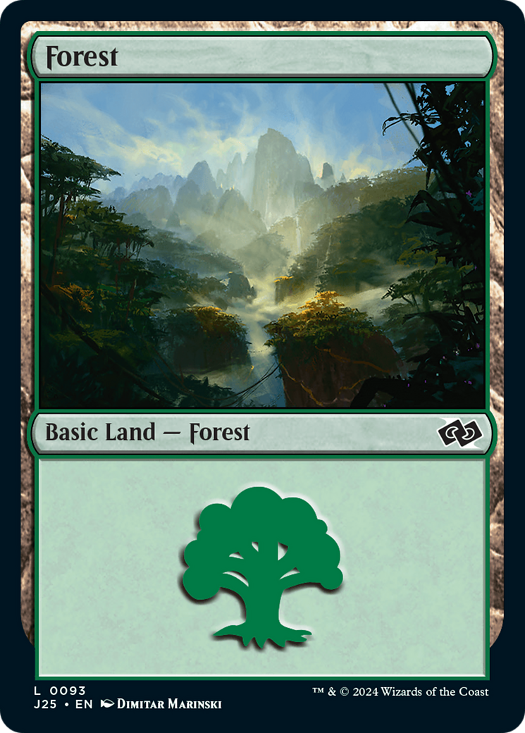 Forest (93) [Foundations Jumpstart] | The CG Realm