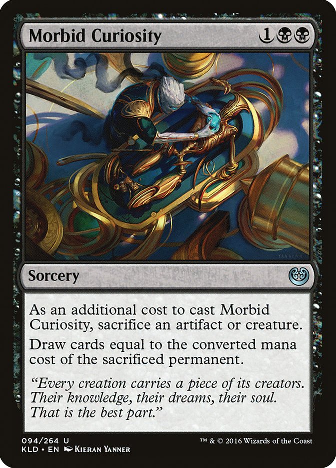 Morbid Curiosity [Kaladesh] | The CG Realm