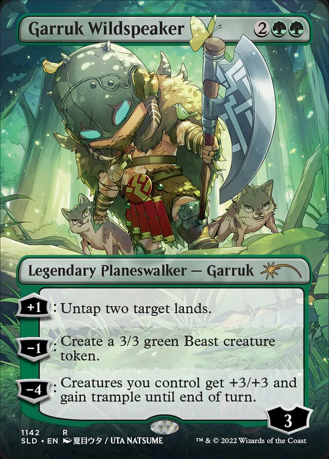 Garruk Wildspeaker (Borderless) [Secret Lair Drop Series] | The CG Realm