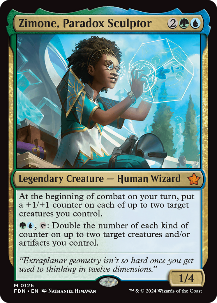 Zimone, Paradox Sculptor [Foundations] | The CG Realm