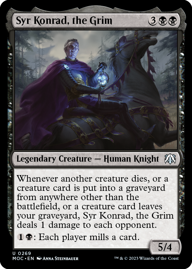 Syr Konrad, the Grim [March of the Machine Commander] | The CG Realm