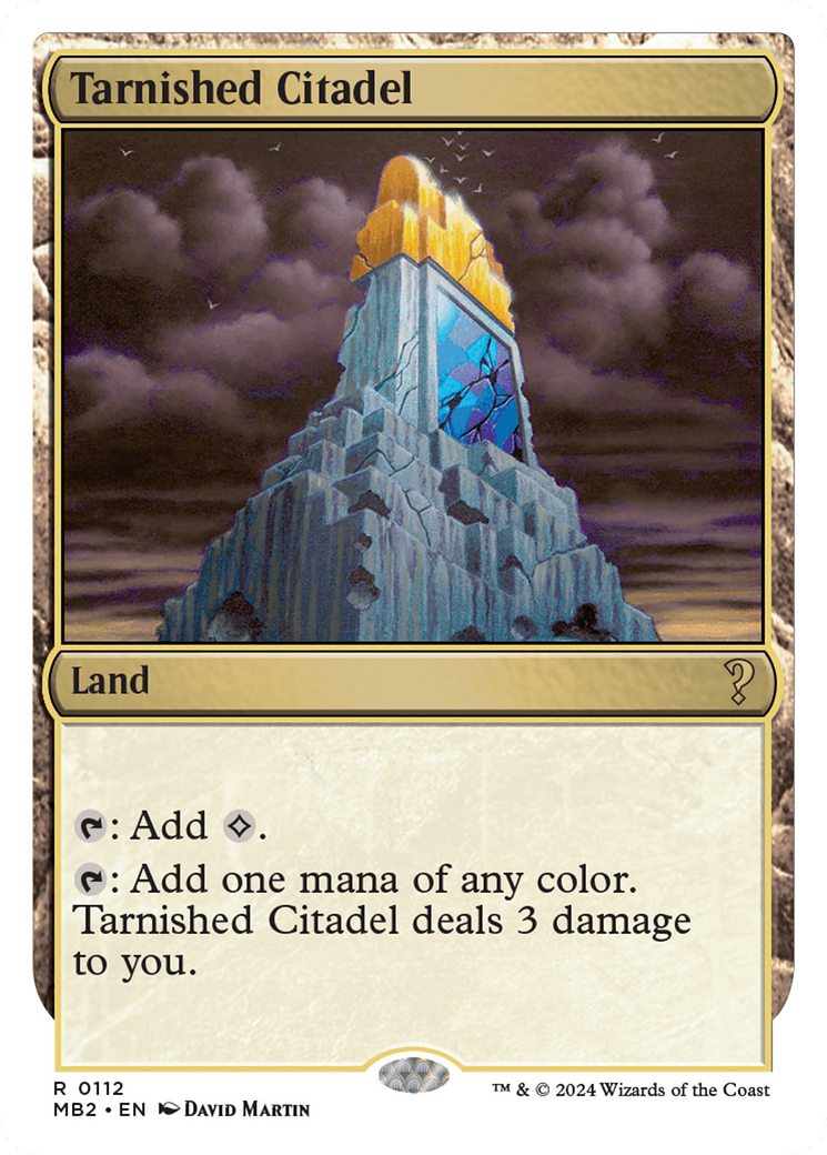 Tarnished Citadel (White Border) [Mystery Booster 2] | The CG Realm