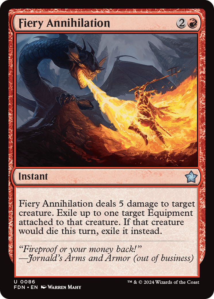 Fiery Annihilation [Foundations] | The CG Realm