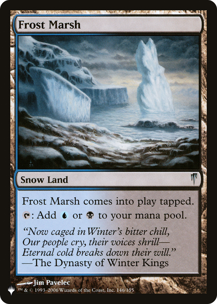 Frost Marsh [The List Reprints] | The CG Realm