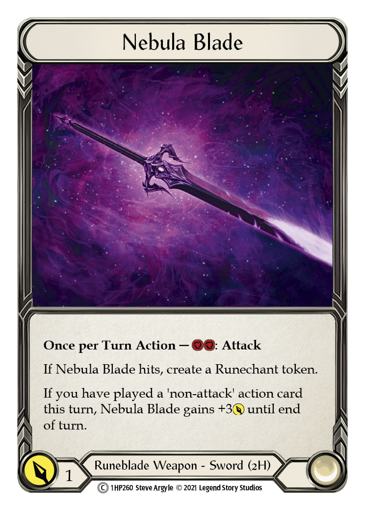 Nebula Blade [1HP260] (History Pack 1) | The CG Realm