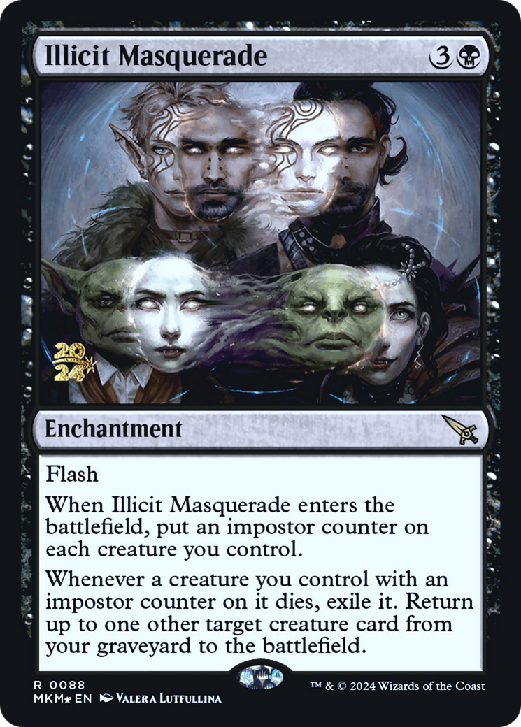 Illicit Masquerade [Murders at Karlov Manor Prerelease Promos] | The CG Realm