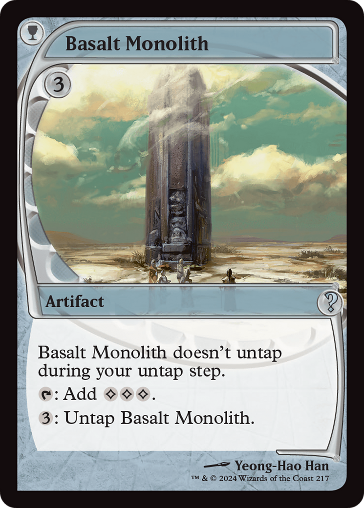 Basalt Monolith (Future Sight) [Mystery Booster 2] | The CG Realm